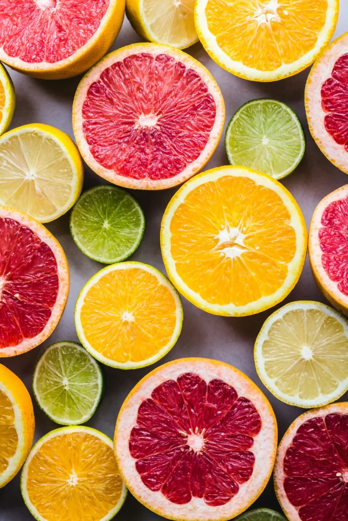 Citrus fruits rich in vitamin C – supports zinc and iron absorption in men’s nutrition
